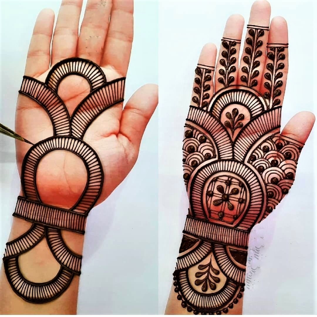Eid-Ul-Fitr 2020: 10 Gorgeous DIY Mehendi Designs That Can Be Done Is Less  Than 20 Mins During Lockdown