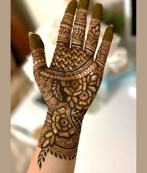 121 Simple mehndi designs for hands || Easy Henna patterns with Images |  Bling Sparkle