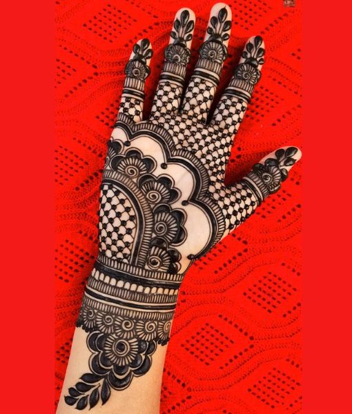 Full hand bridal mehndi designs | simple arabic mehndi designs for front  hands | bridal henna... | Simple mehndi designs, Right hand mehndi design,  Mehndi designs