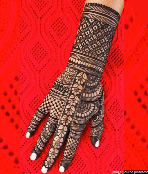 New Simple Stylish Full Hand Dulhan Mehndi Design | Full Front Hand Mehndi  Design - YouTube