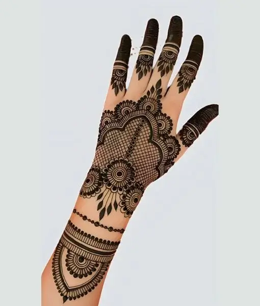 Simple Arabic Mehndi Designs for Left Hand - K4 Fashion-suu.vn
